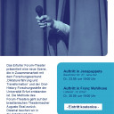 Die Macht des Publikums, ein Forum-Theater Auftritt in Jena und in Erfurt.