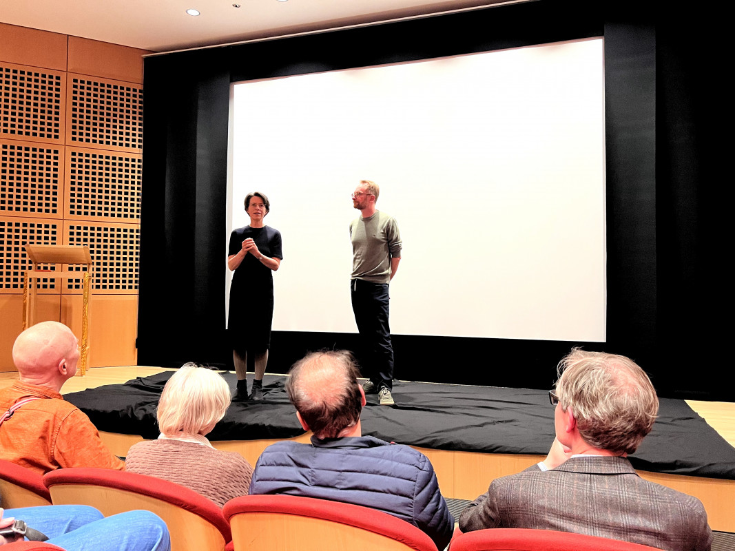 Anne Barnert und Andreas Kötzing eröffnen die Filmreihe am 23.5.