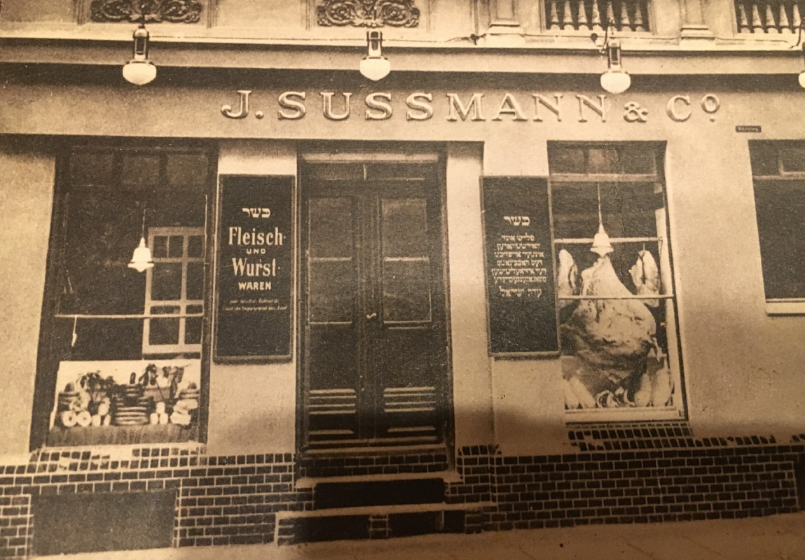 Fleischerei Süssmann, Berlin-Almstadtstraße. © Leba Sonneberg