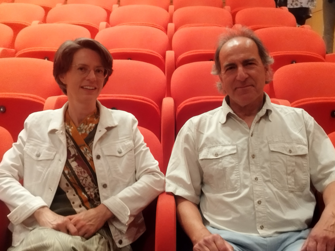 Filmabend Kunst und Kultur, Anne Barnert und Oliver Richter, Fotografin: Andrea Streit.
