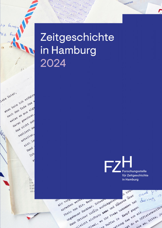 Cover des Jahrbuchs der Forschungsstelle für Zeitgeschichte Hamburg 2024.