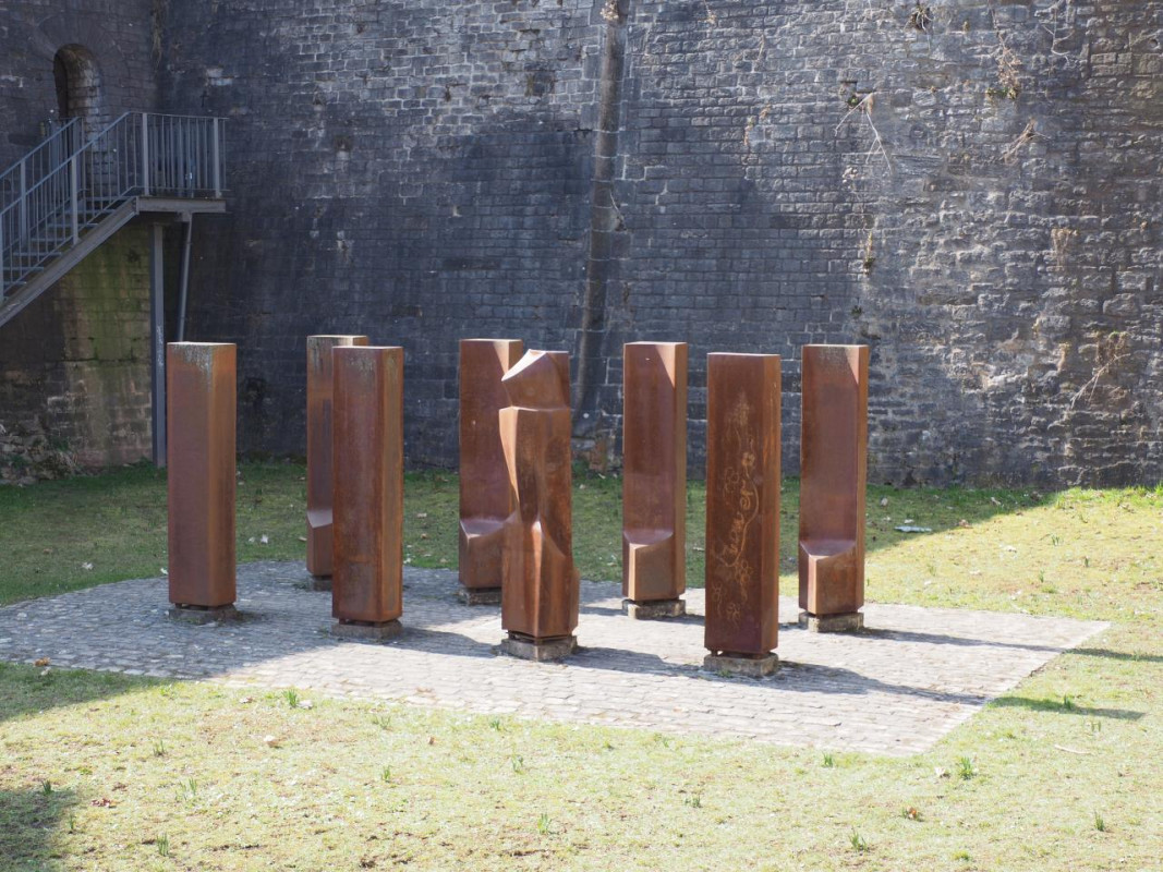 Erfurt, Denkmal für den unbekannten Wehrmachtsdeserteur und für die Opfer der NS-Militärjustiz, vom Künstler Thomas Nicolai.